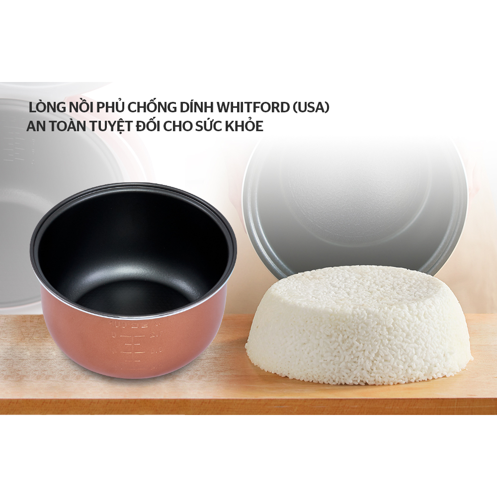 Nồi cơm điện SUNHOUSE 1.8L SHD8606
