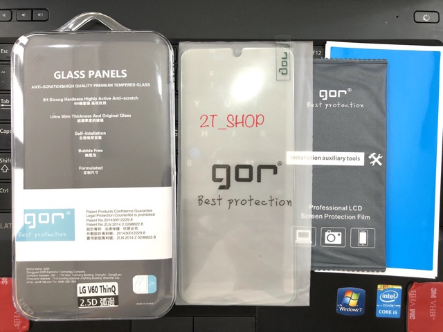 KÍNH CƯỜNG LỰC GOR LG V60 THINQ FULL MÀN HÌNH (KÍNH TRONG)