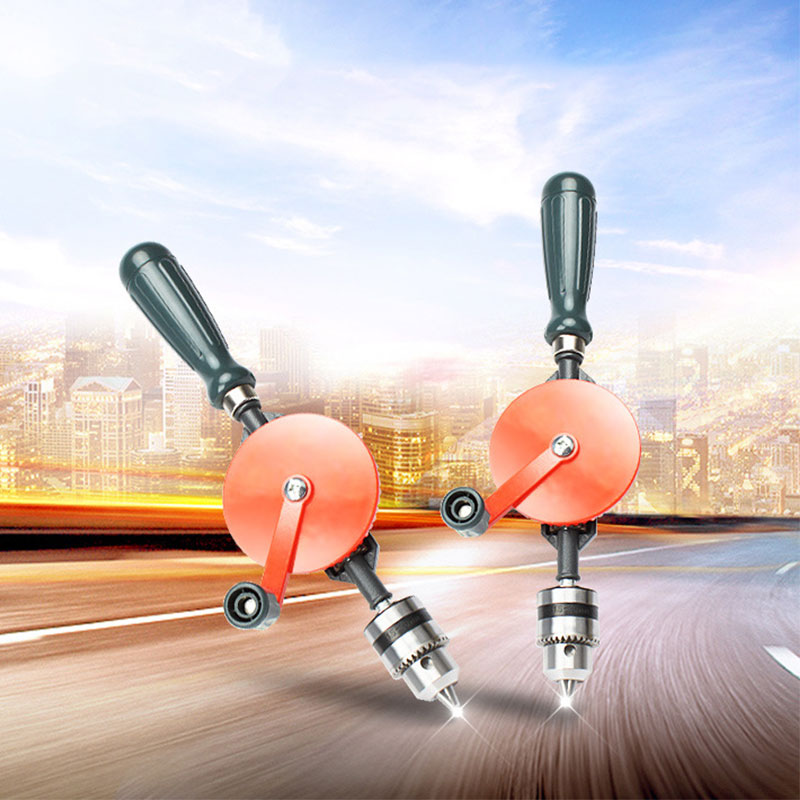 YONUO Multi functional drilling machine, hand drill, manual woodworking drilling machine, manual DIY special tool, drill bit