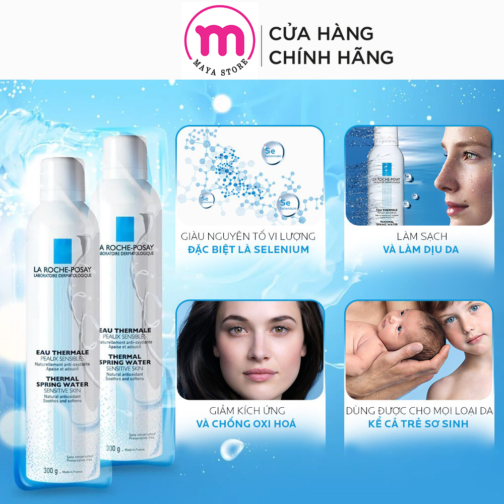 Xịt Khoáng La Roche-Posay Thermal Spring Water 300ml