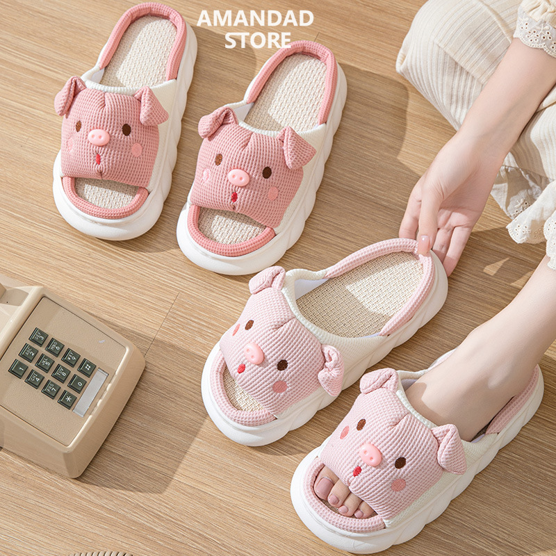 QiaoYiLuo Indoor slippers, plush comfortable slippers