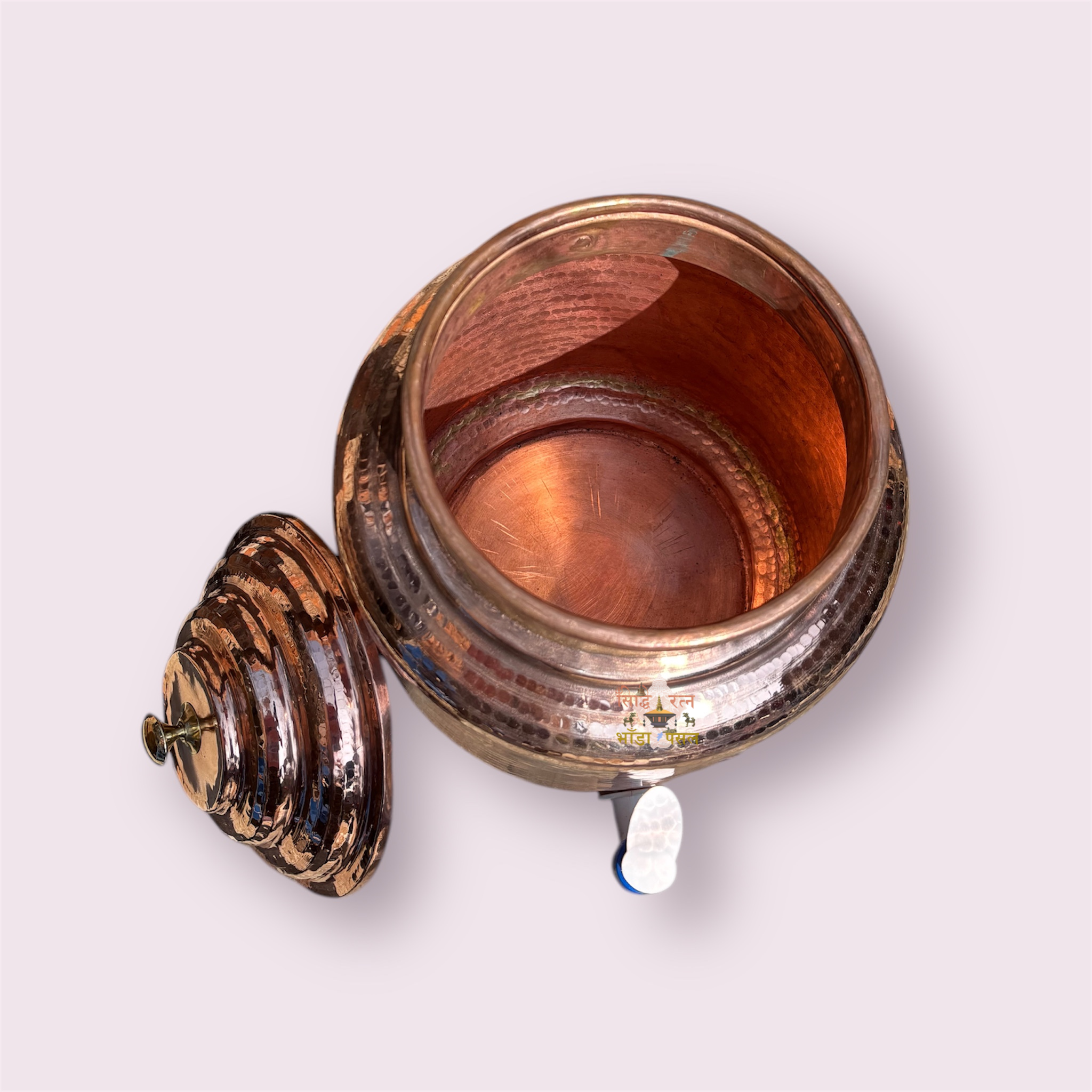 Pure%20Copper%20-%20Water%20Jar%20Dispenser/Pot%20-%20Healthy%20Choice%20%20-%2010%20Litres%20-%20Hammered%20&%20Handmade%20-%20with%20Lid%20-%2014%20inch%2036%20cm%20-%20Image%205
