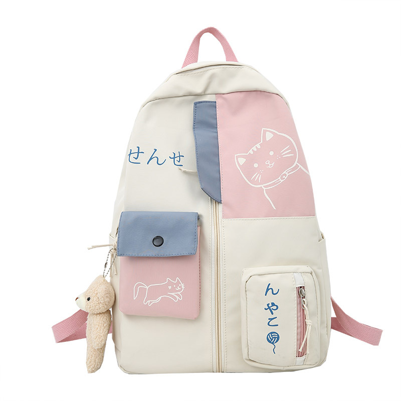 C&K KIds Backpack for primary school students, backpack for junior high school students, Harajuku style backpack for college students.