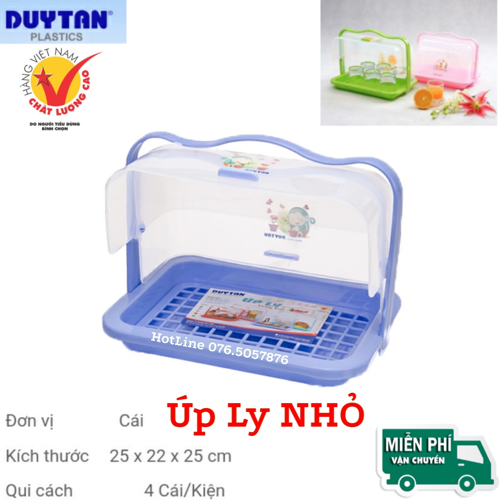 Khay úp ly Duy Tân có nắp Nhỏ