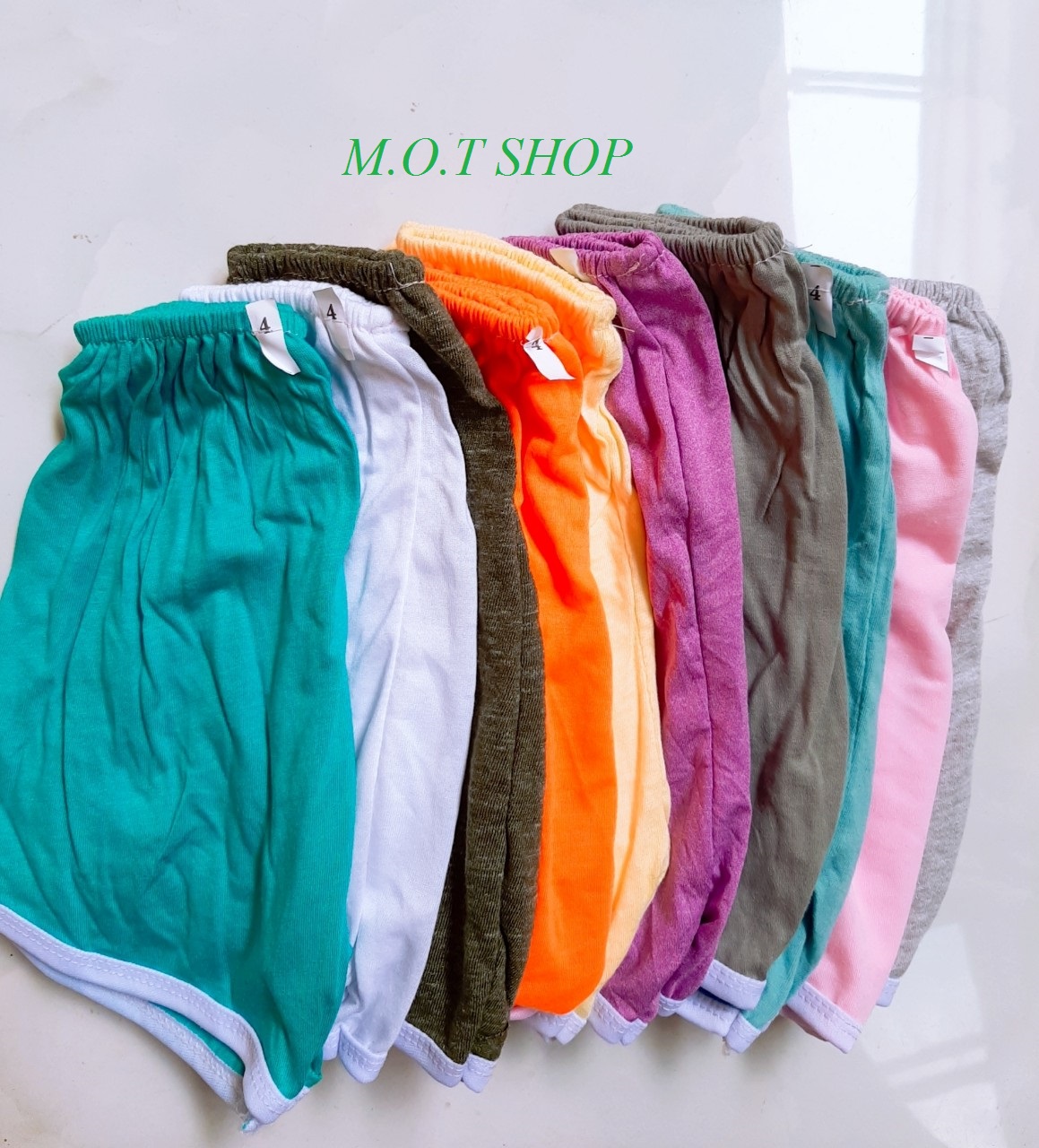 Sét 10 quần đùi cho bé trai và bé gái (quần chục)