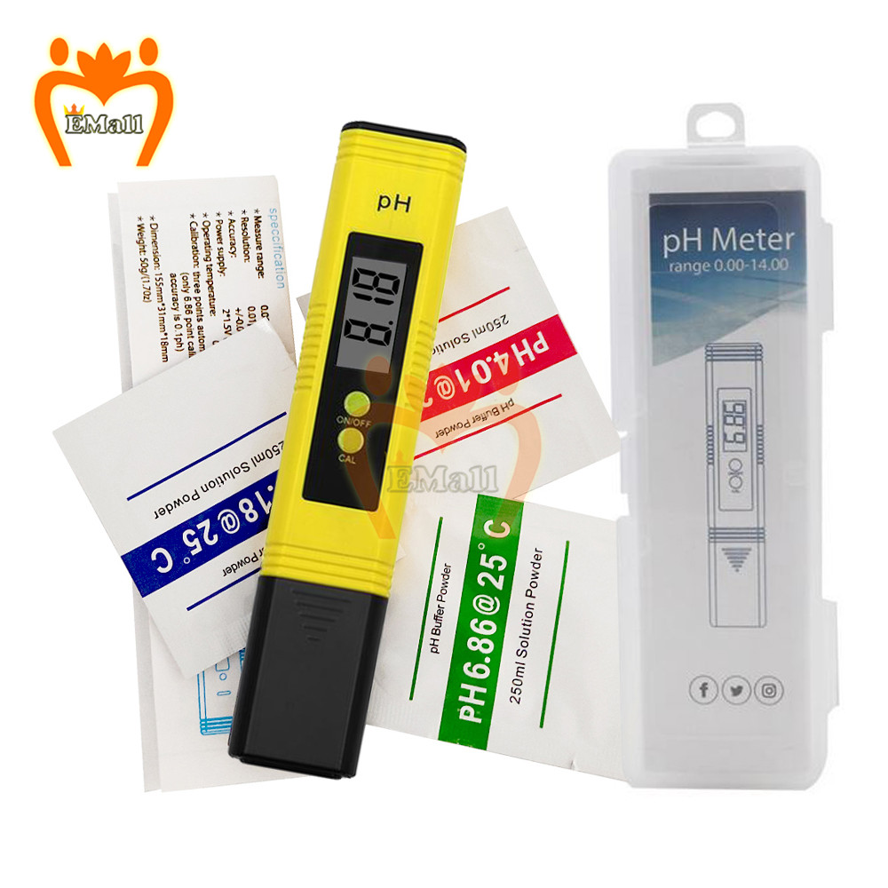 NEW 【Exclusive Discount】PH Meter 0.01PH High Precision Water Quality ...