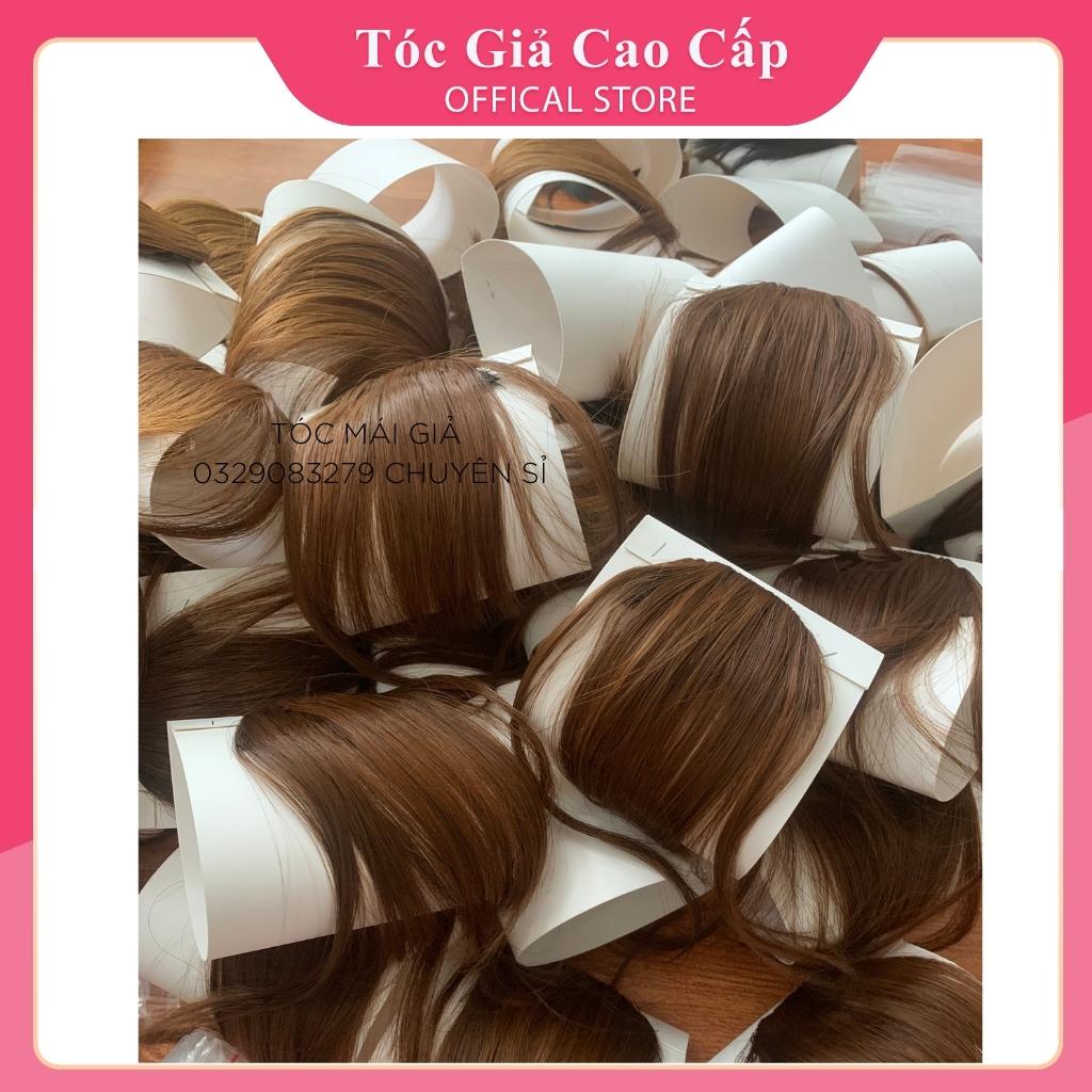 Tóc giả nữ ❤️FREESHIP❤️Tóc mái thưa có bát