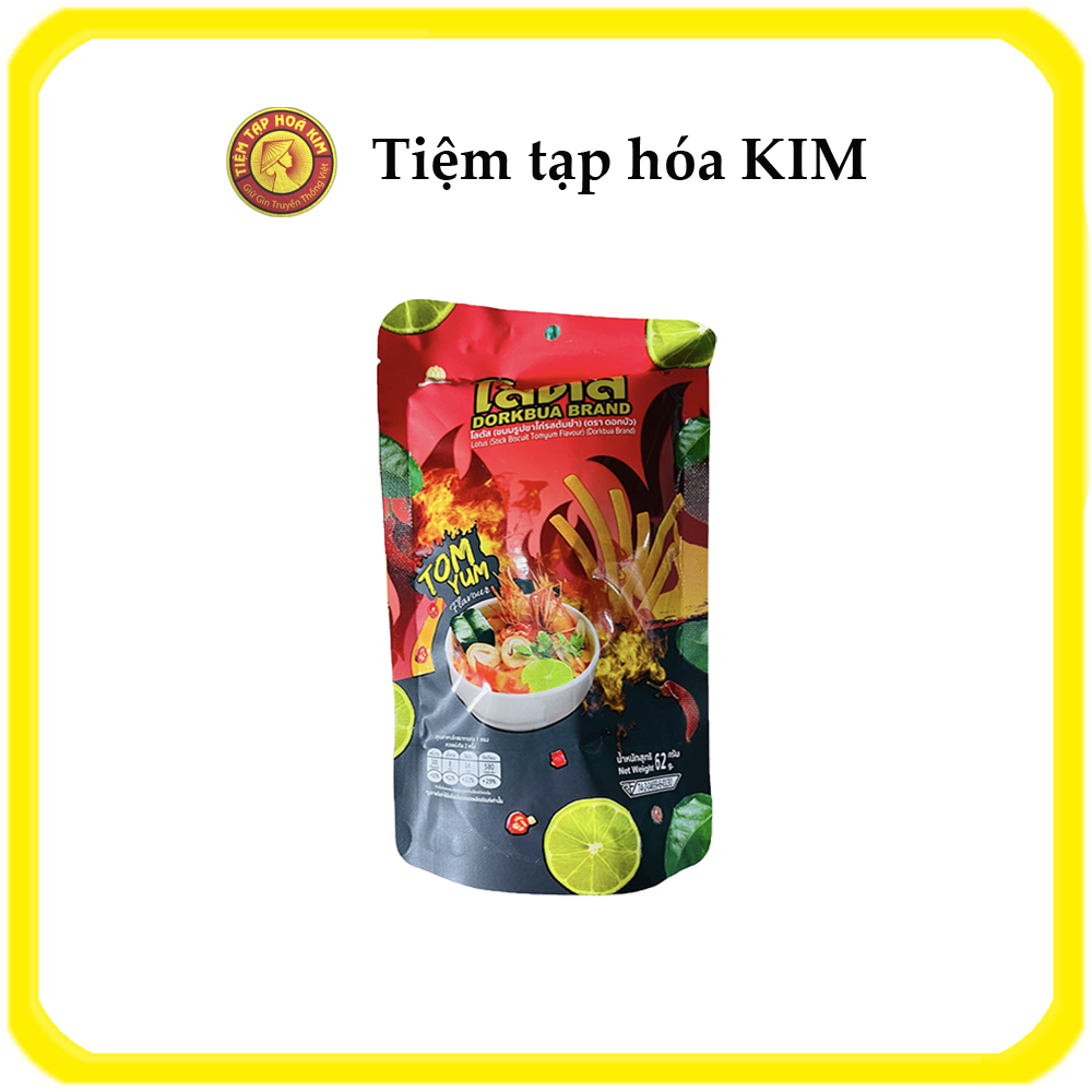 Bim bim que Thái Lan Dorkbua gói 62g