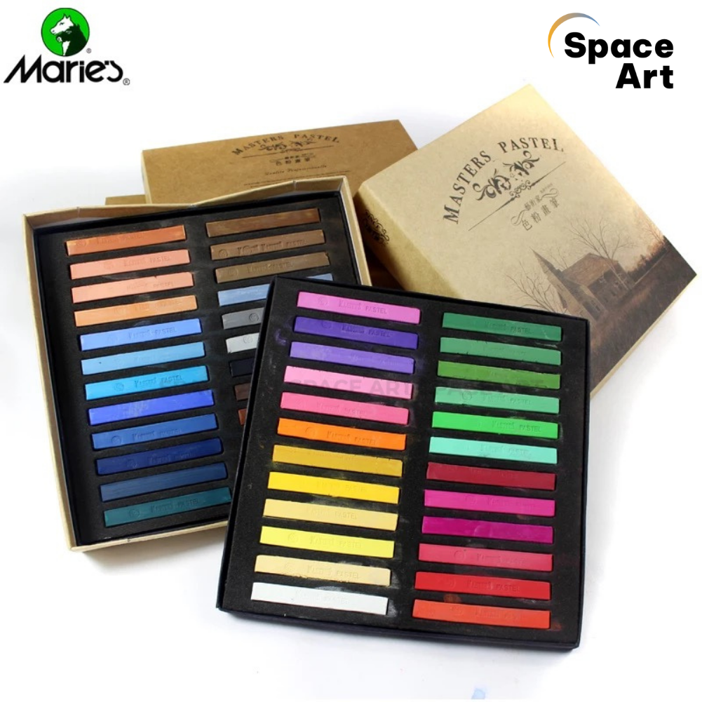Phấn tiên master pastel marie's hộp giấy 12/24/36/48 màu
