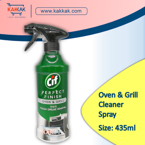 Cif Perfect Finish Oven & Grill Cleaner Spray Liquid 435ml