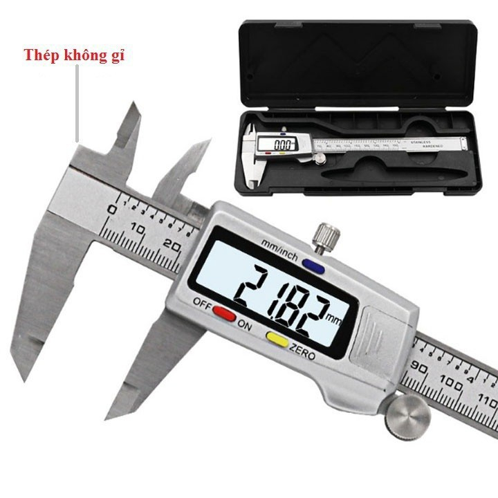 Thước kẹp điện tử thép không gỉ 150mm