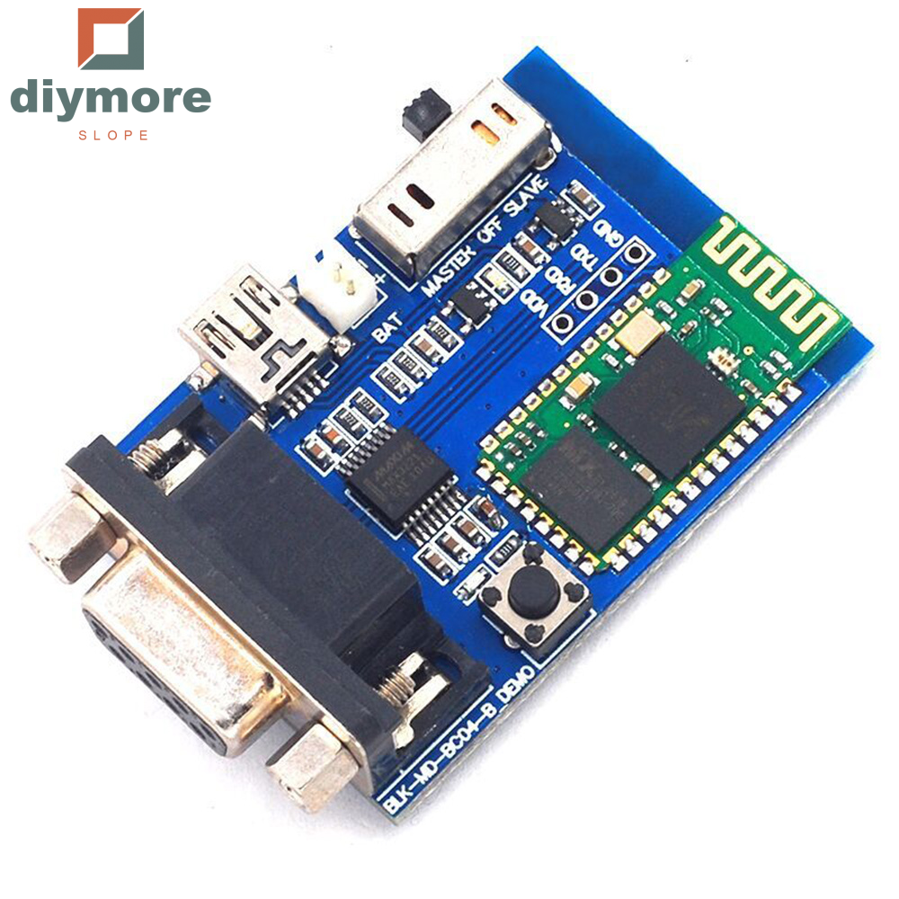 diymore slope BC-04 Bluetooth Serial Port Module Demo Version Wireless Serial Communication Wireless Serial Port RS232 Data Transmission Module