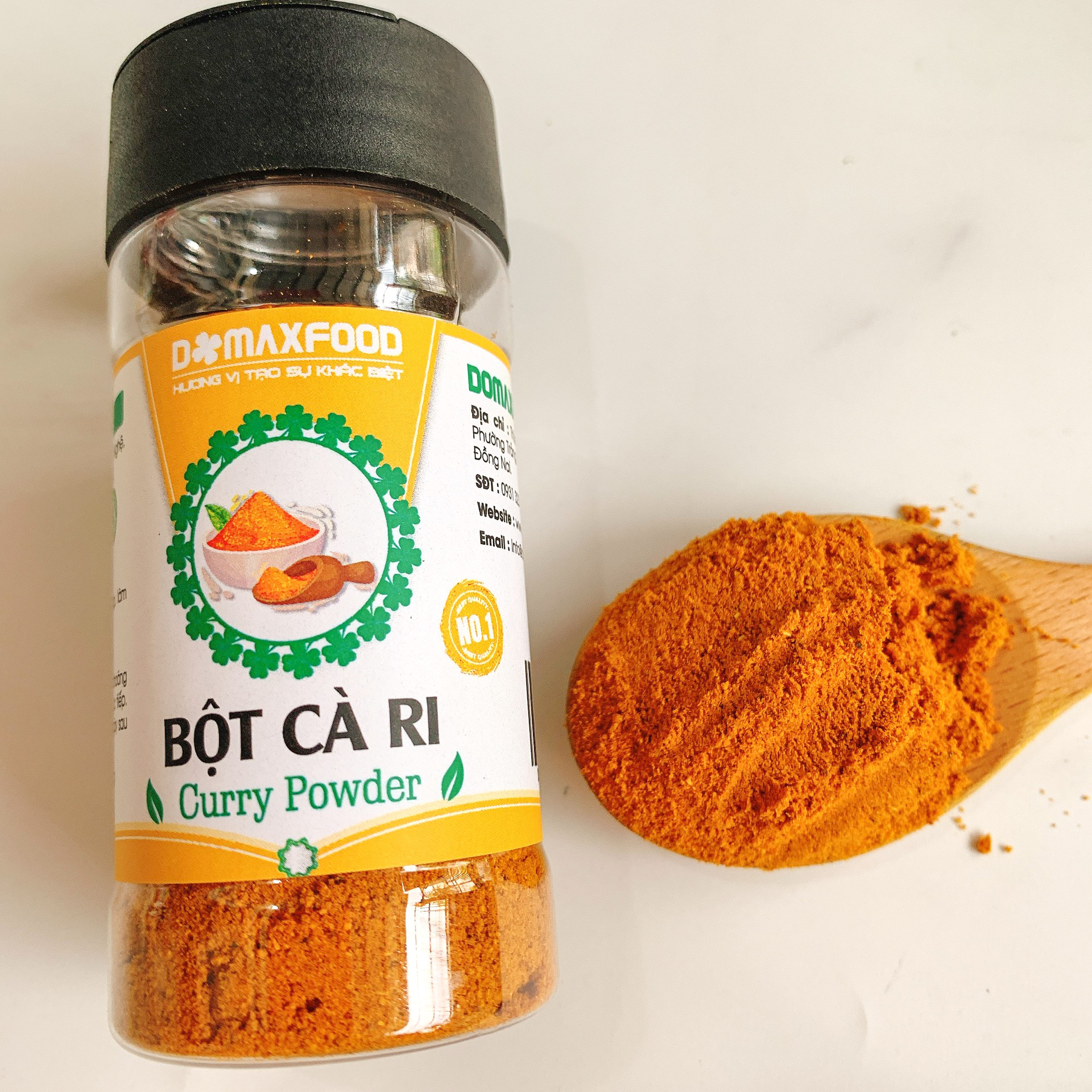 Bột Cà Ri Vàng Domaxfood - Curry powder