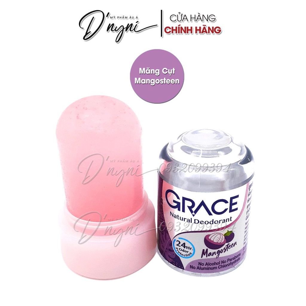 Lăn nách khử mùi đá khoáng grace 70g thái lan