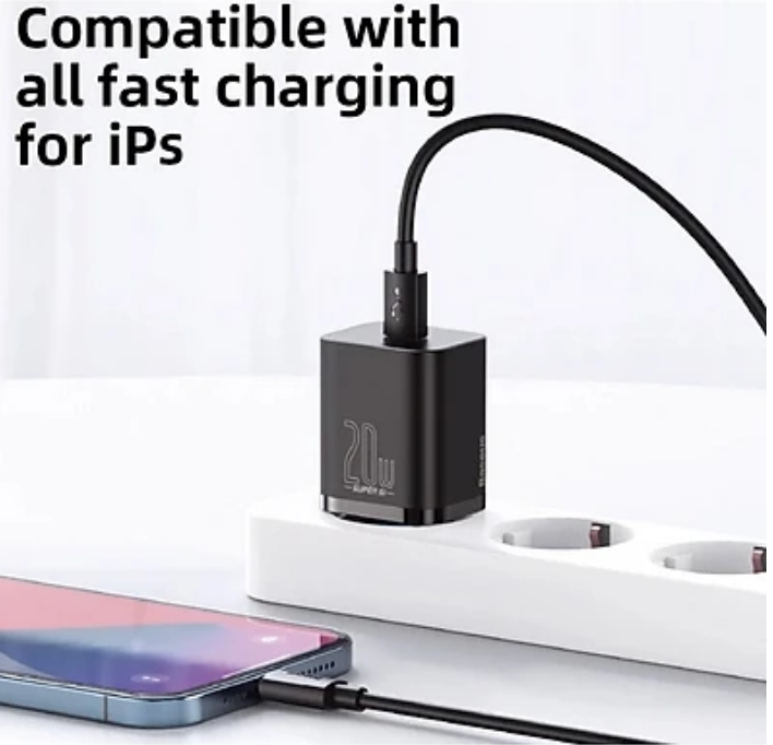 Bộ Củ Cáp Sạc Nhanh Baseus Super Si 20W