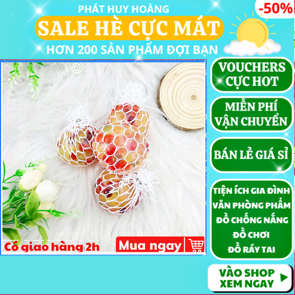 Bóng lưới ✓bóng lưới slime, bóng luoi slime bóp tay giảm stress hiệu quả, bóng lưới hạt nở giá rẻ, bóng lưới giảm căng thẳng tiêu cực, bong luoi slime gia rẻ, đồ chơi bóng bóp thú vị cho trẻ, Phát Huy Hoàng