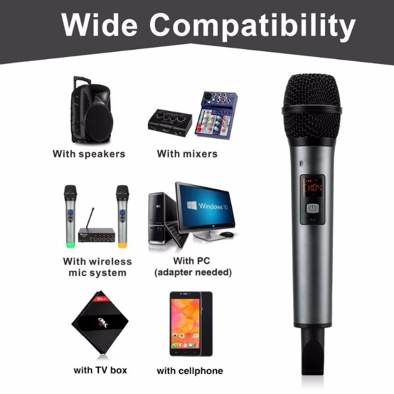 Micro Không Dây Có Echo và Bluetooth K18V BX7, Dùng Cho ô tô, Loa Bluetooth
