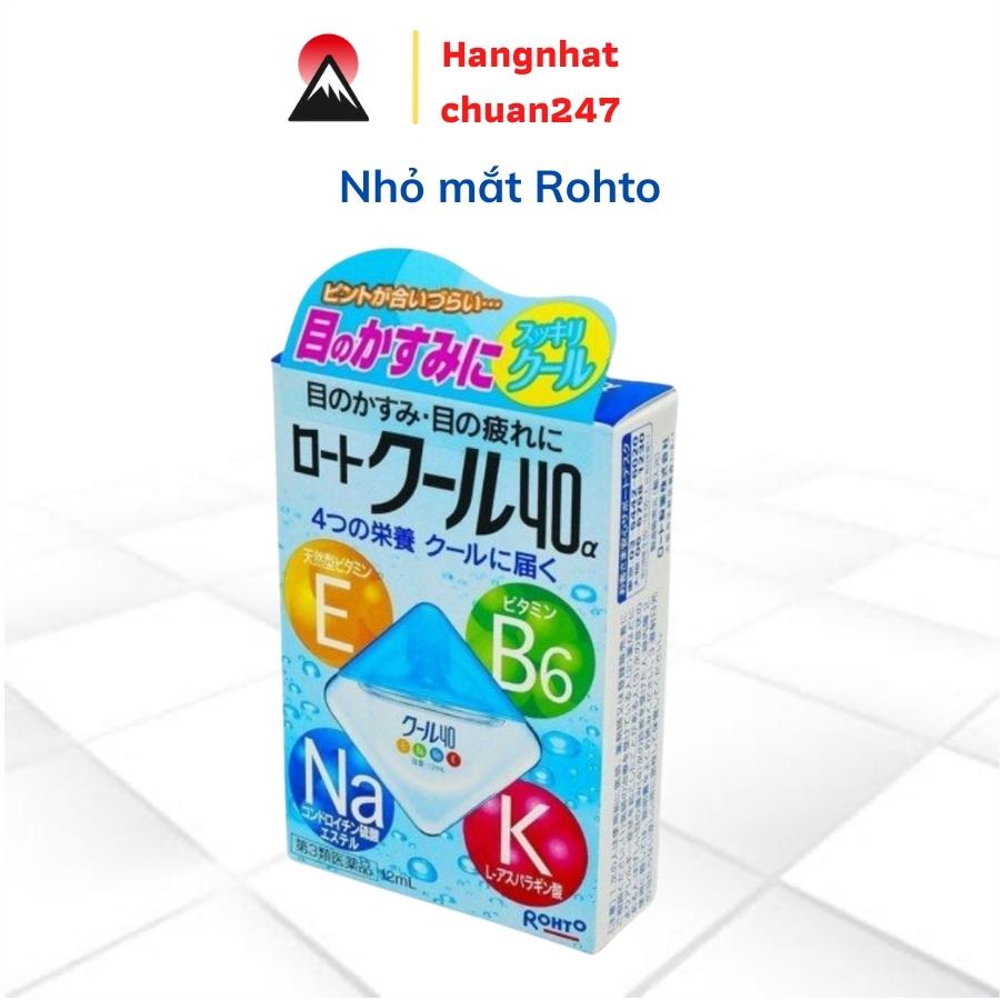 Nhỏ mắt Rohto Nhật Bản