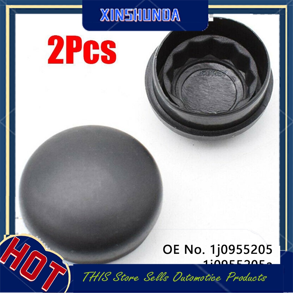 XSD 2Pcs Kính chắn gió phía trước xe cánh tay gạt nước nút bịt đai ốc Bolt Bìa