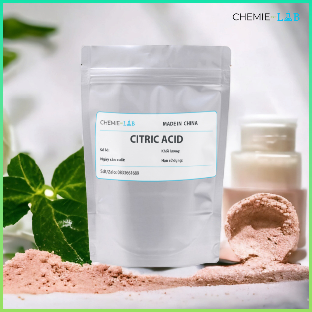 100-1000g chất điều chỉnh độ ph - nguyên liệu mỹ phẩm 100g đế doanh group