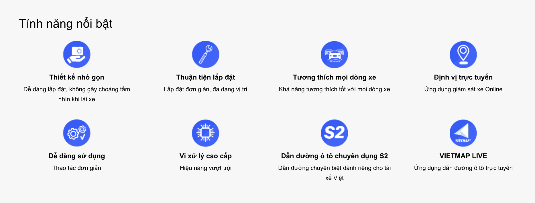 Android Box Vietmap BS10 cho ô tô - chính hãng VM-BS10