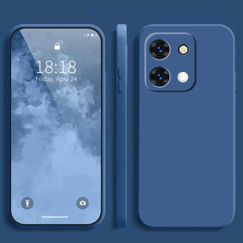 VIVO Y28 4G Liquid Silicon Case Soft TPU Shockproof Full Camera Bumper Back Cover. 