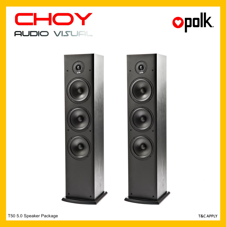 Polk audio best sale t50 5.0