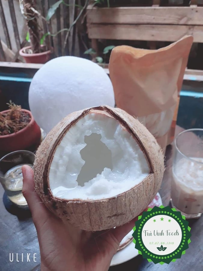 Dừa Sáp Cầu Kè Đặc Ruột 1.3kg