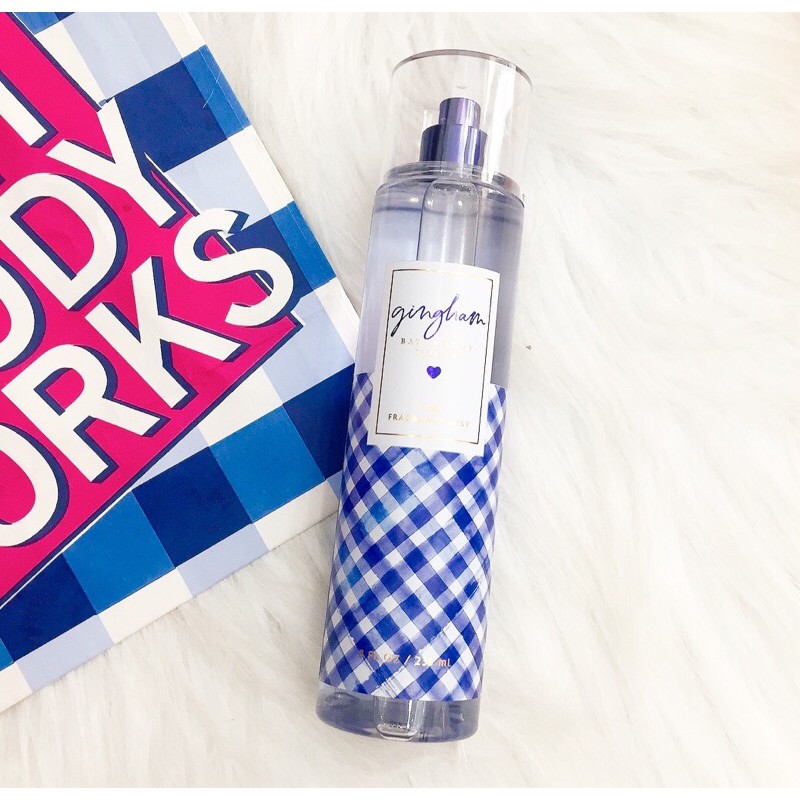 XỊT THƠM NƯỚC HOA TOÀN THÂN BATH & BODY WORK GINGHAM 236ML