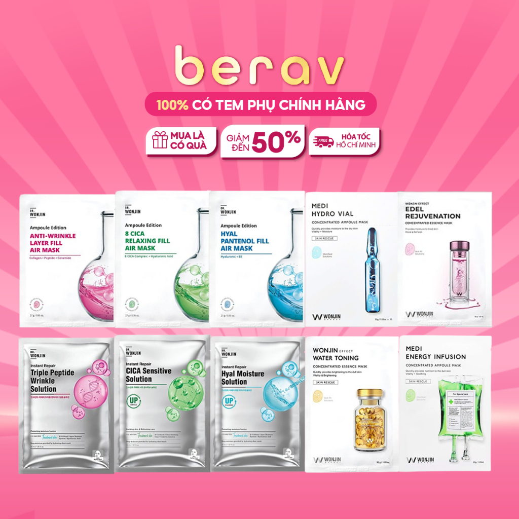 Mặt nạ WONJIN EFFECT chăm sóc da chuyên sâu  DR Wonjin 30g