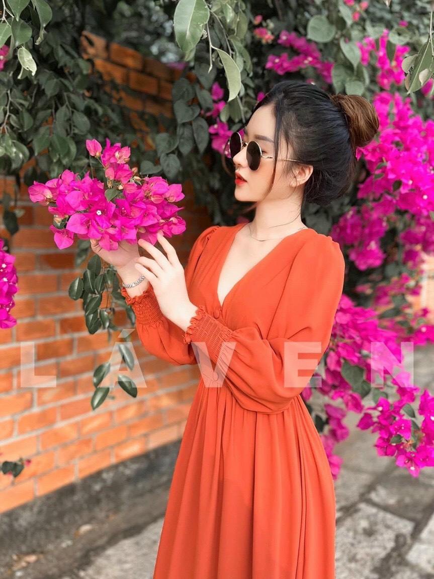 Đầm MAXI đũi xốp cực hot.
