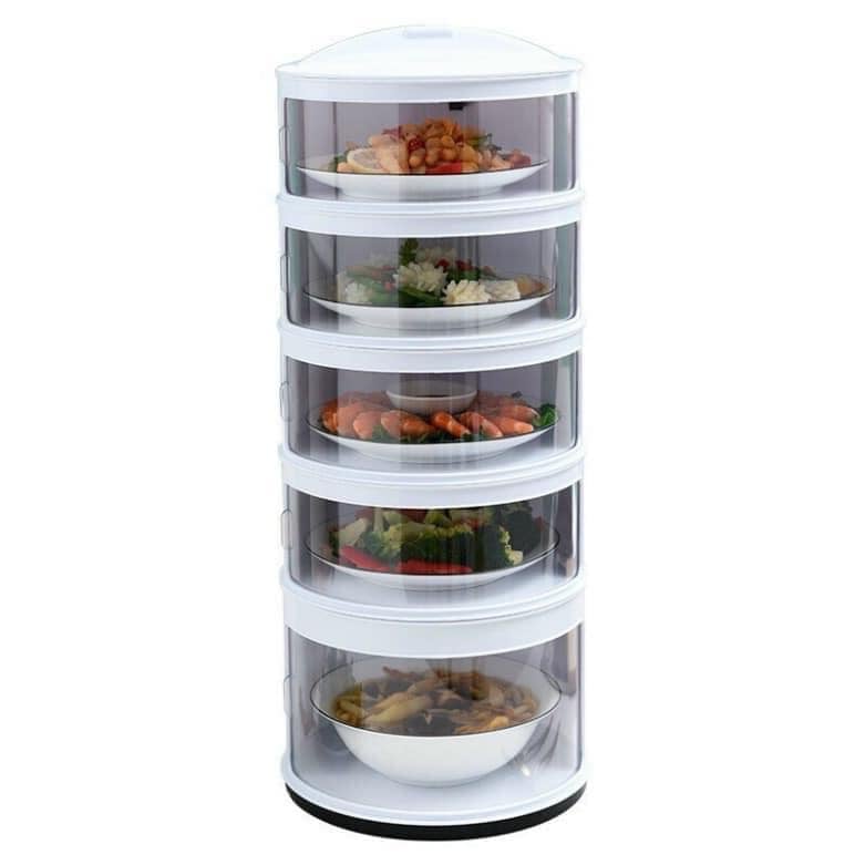 Lồng bàn giữ nhiệt 5 tầng cao cấp-Lồng bàn giữ nhiệt-Lồng bàn-Lồng bàn cao cấp