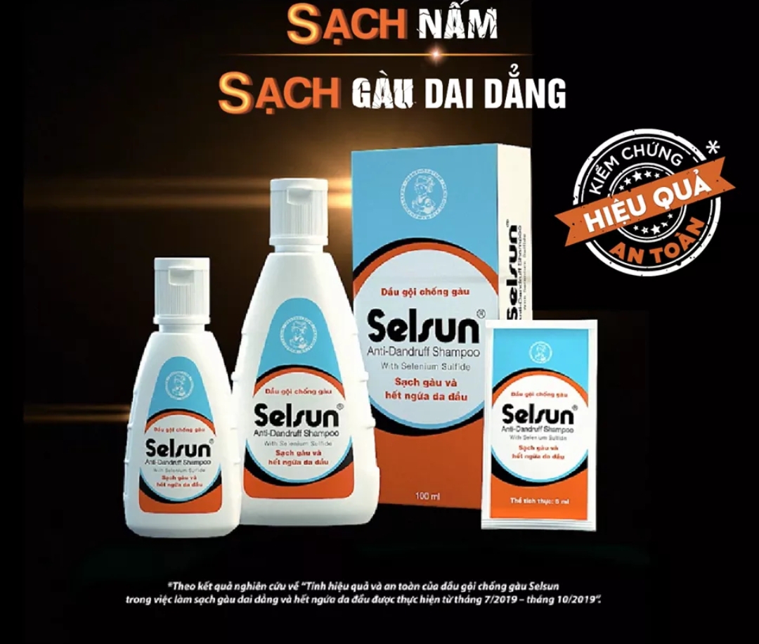 Dầu gội chống gàu Selsun 50ml