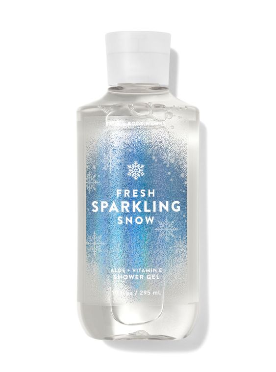 Bath and Body Works Fresh Sparkling Snow Shea Vitamin E Shower