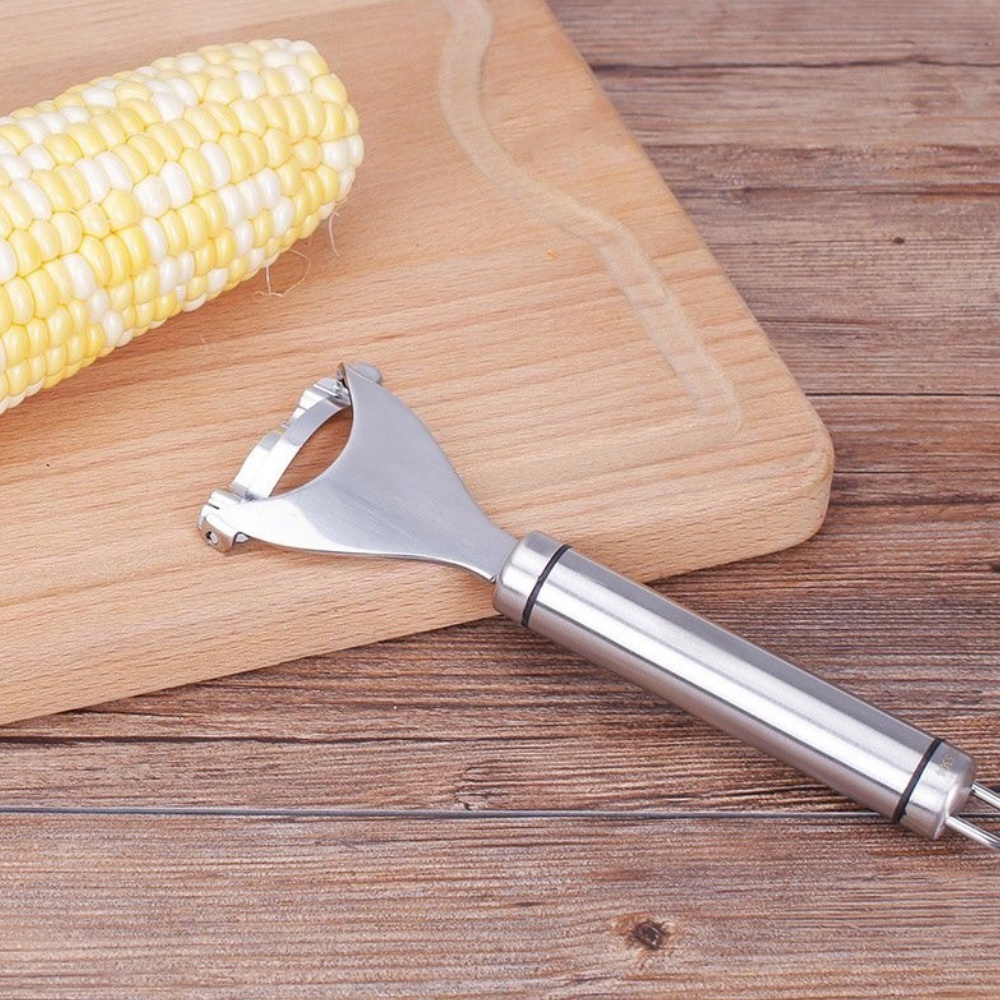 Stainless Steel Corn Cutter Peeler Stripper Corn Thresher Tool Slicer Corn StripperHome