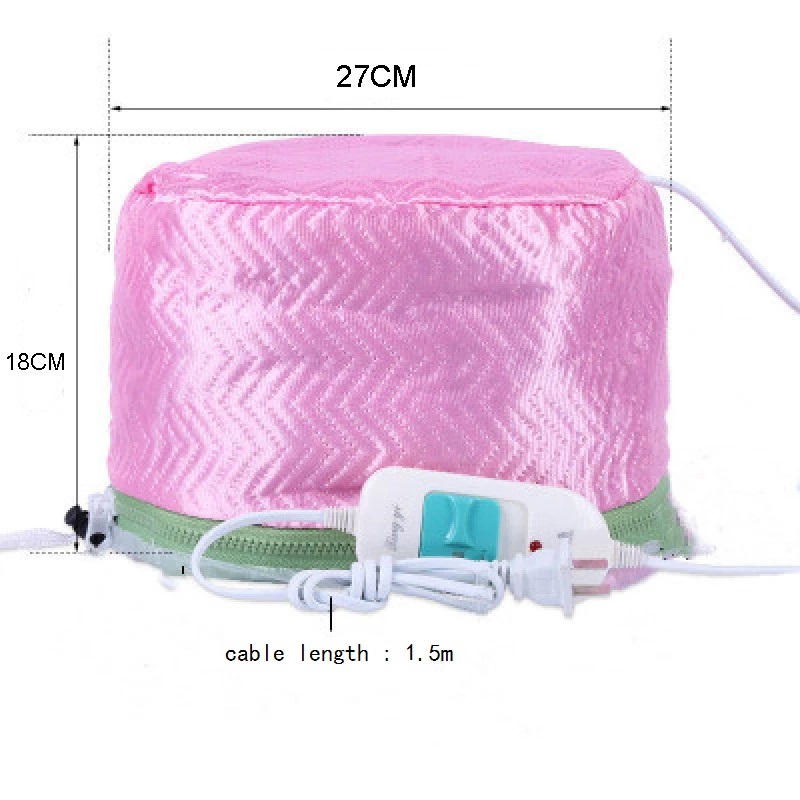 Adjustable Heating Hair Cap Steamer Nourishing Thermal Treatment Baking Oil Cap Hair Mask Spa Home Salon Hair Care Styling Tool. 