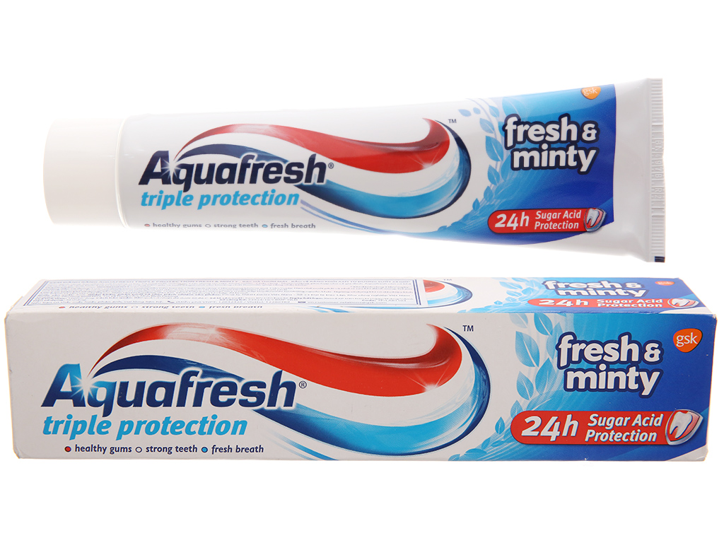 Kem đánh răng Aquafresh Fresh & Minty 100ml - Hàng Anh