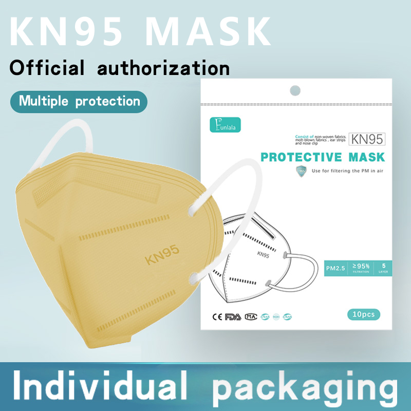 KN95 High Quality Korean Face Mask 50pcs 4ply Face Mask kn95 10pcs n95