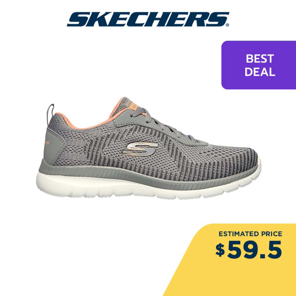 Skechers Women Bountiful Purist Shoes - 149220-GYCL Memory Foam Machine  Washable, Skech-Knit | Lazada Singapore