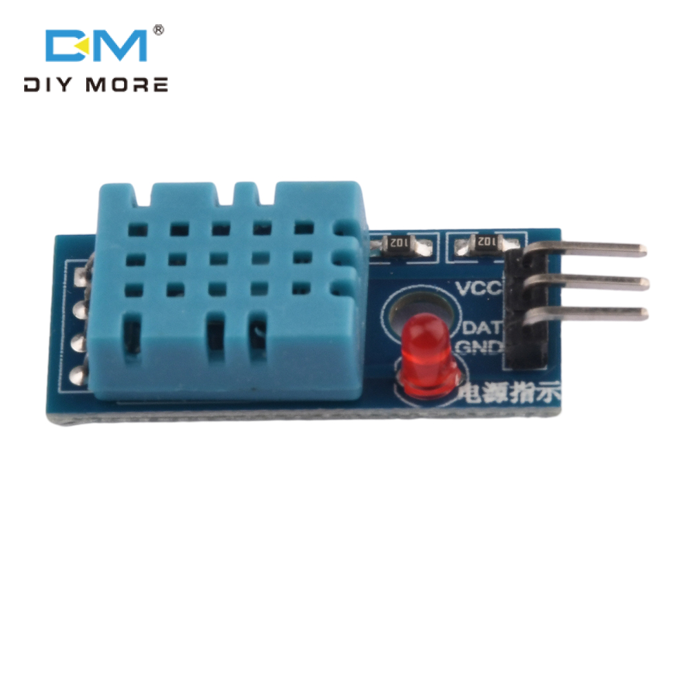 diymore DHT11 Temperature Humidity Sensor Module Digital Temperature Humidity Sensor 3.3V-5V with Dupont Wires