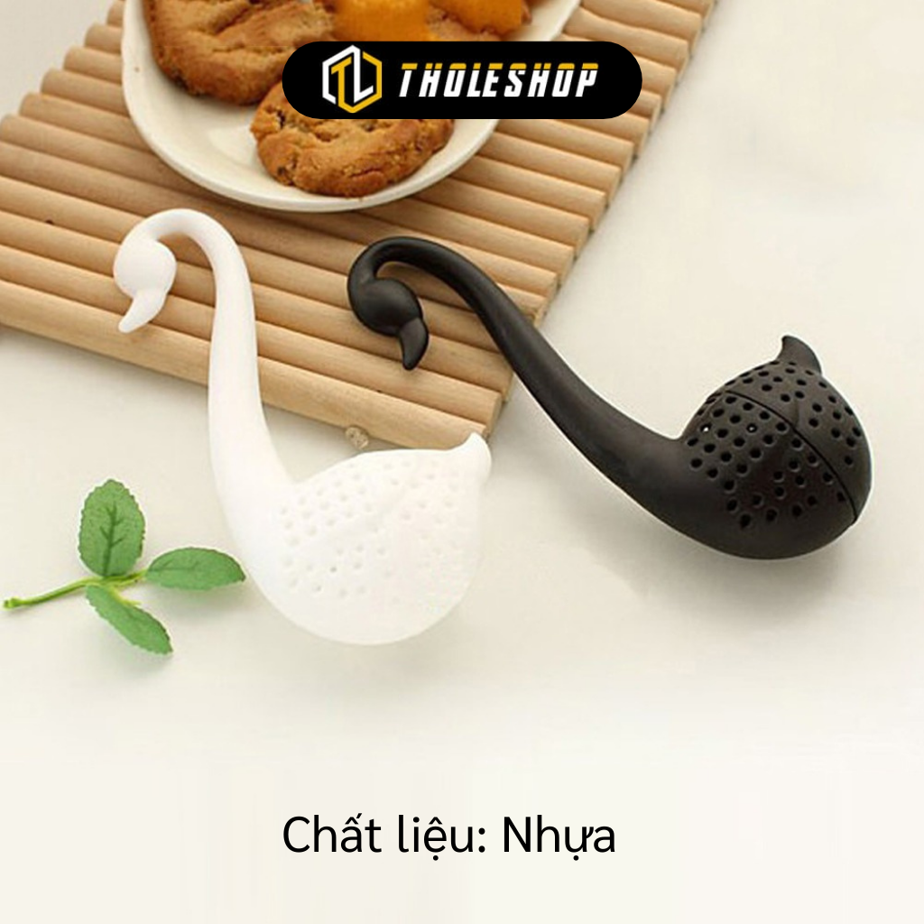 Bộ lọc trà - Bộ lọc trà hình con ngỗng chịu nhiệt tốt, an toàn, tiện dụng - Bộ lọc trà thiên nga - Phụ Kiện Trà - Dụng cụ pha trà