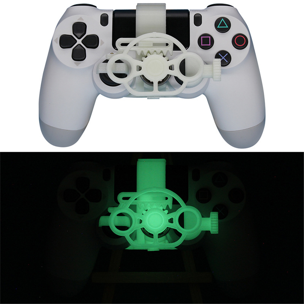 For PS4 Controller Racing Games Mini Steering 3D printing Wheel Auxiliary Controller Game Joystick Simulator Gamepad