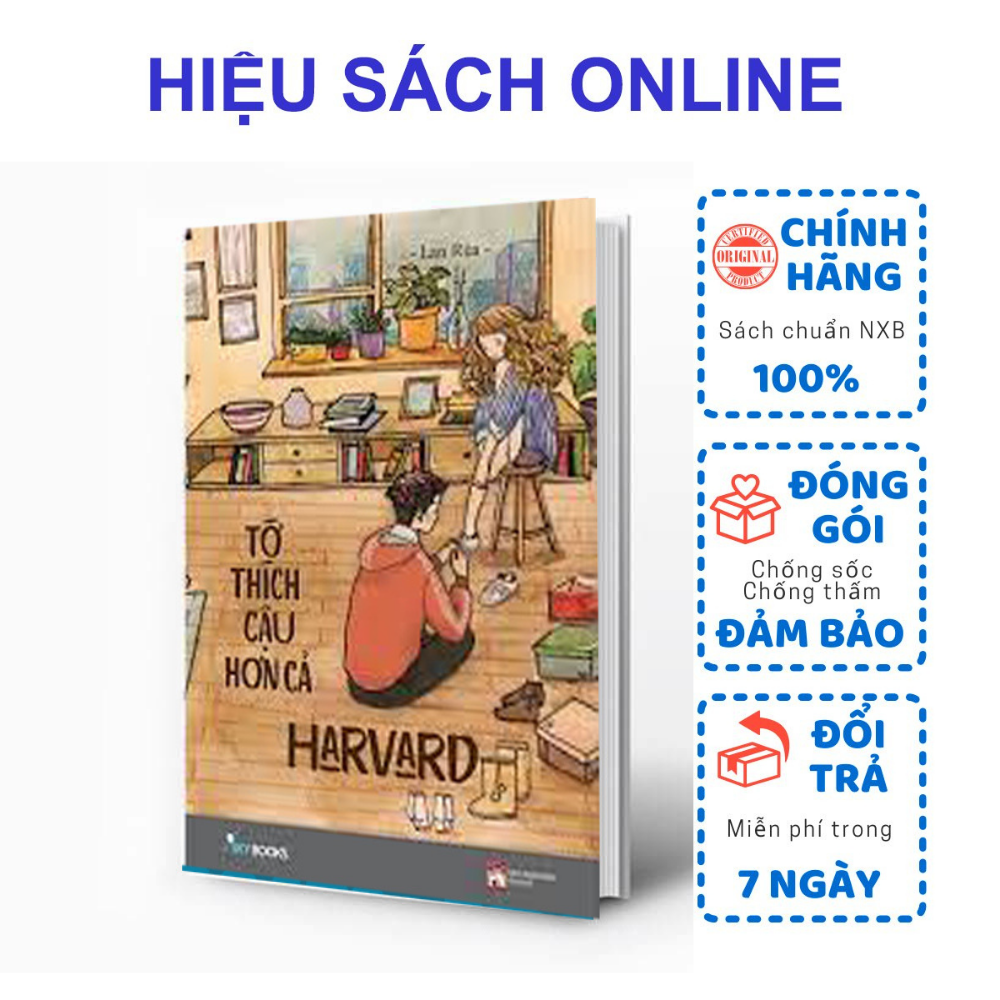 Sách - Tớ Thích Cậu Hơn Cả Harvard tái bản)