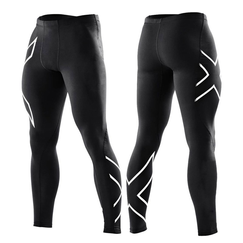 COD 2XU Brand Men's Compression Tights Sports Pants Quick Dry