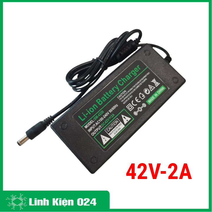 Power Adapter Dc 42V / 48V 2A Jack 5.5X2.1Mm (Zin Goods)