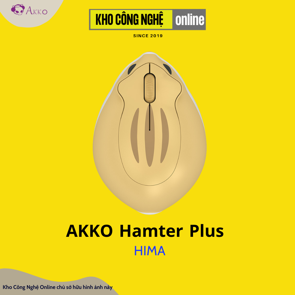 Chuột không dây AKKO Hamster Plus