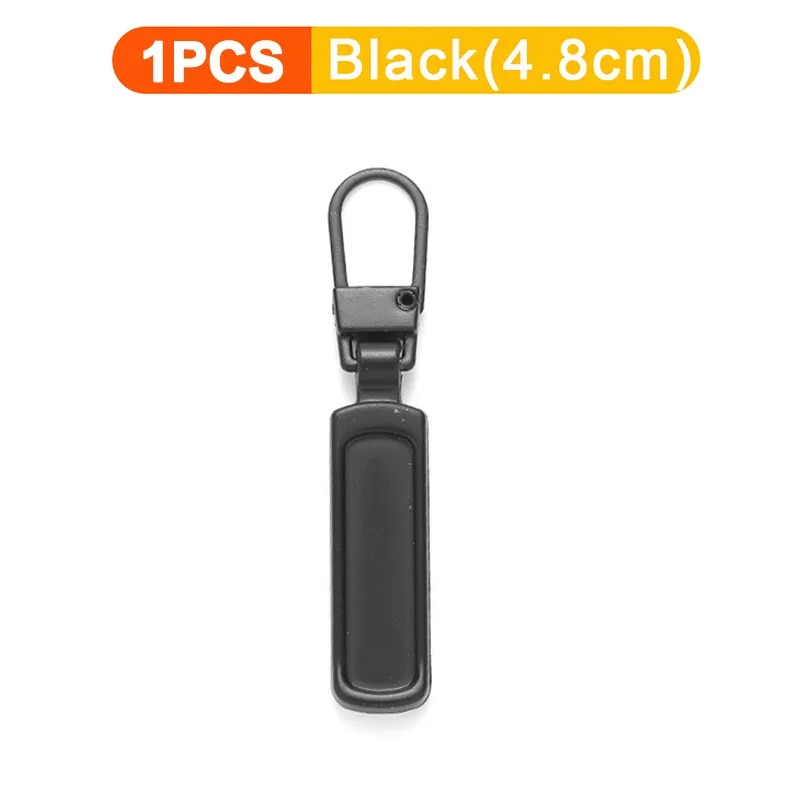 5/1Pcs Universal Detachable Zipper Puller Metal Zipper Head Repair Kits Replacement for Luggage Purse Bags Clothes Zipper Slider