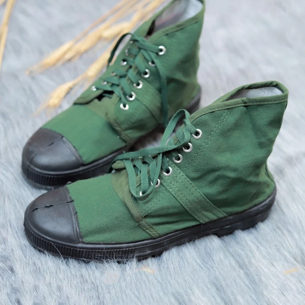 Giày vải bảo hộ lao động - đế cao su