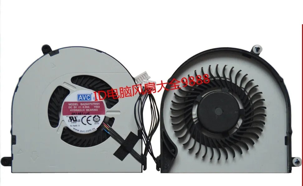 Quạt tản nhiệt CPU Mới Cho Lenovo Thinkpad E550 E555 E560 E565 E550C Máy Tính Xách Tay Quạt làm mát