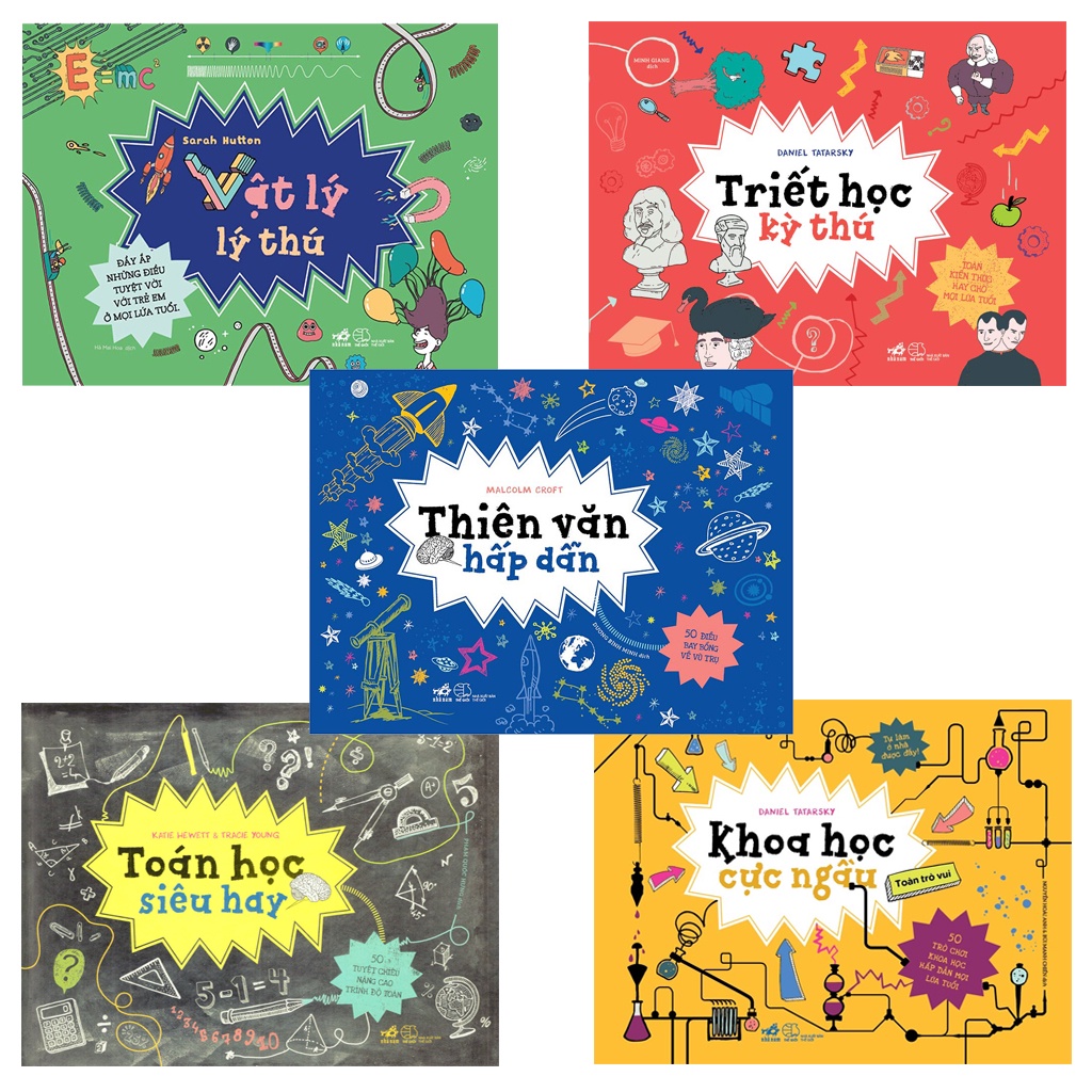 Sách - Bộ Cool series - Thiên văn hấp dẫn (TB 2020) (Nhã Nam HCM)